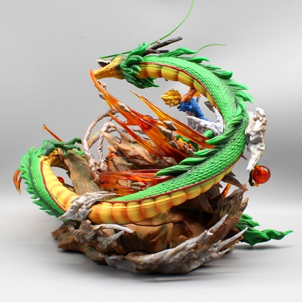 Hàng Loại 2 - Mô Hình DragonBall Goku đại chiến Vegeta siêu đẹp . Cao 30cm - nặng 2kg - rộng 33cm + box bìa - Figure DragonBall - Có Hộp màu N1-K53-T5-S3