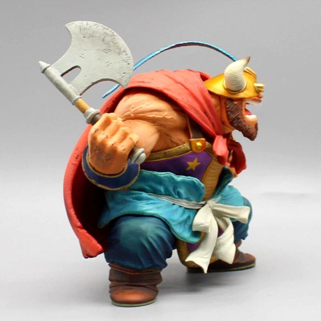 Mô hình DragonBall Ox King ( ngưu ma vương ) Bố chichi - Cao 14cm - nặng 550gram + phụ kiện : Rìu - Dragon Ball - Có Hộp Carton - K50-T6-S2