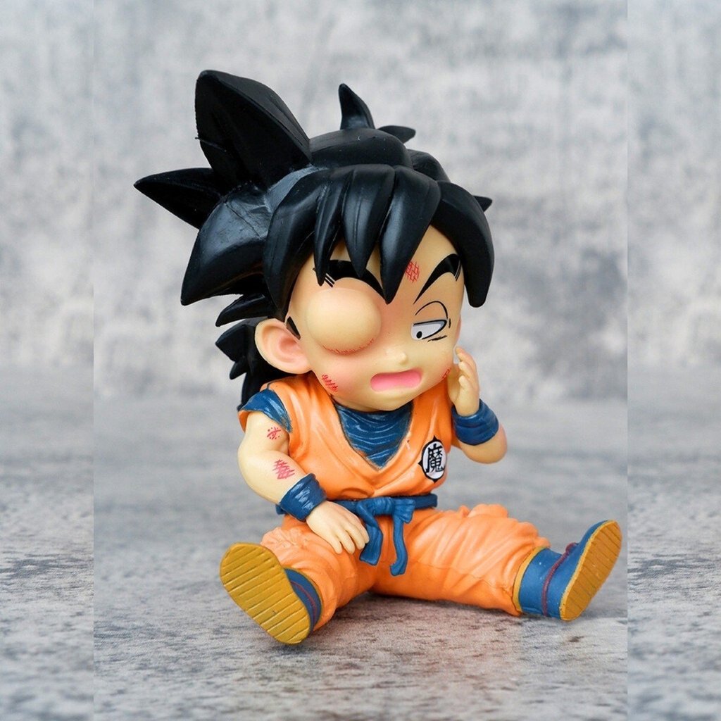 Mô Hình DragonBall Gohan bầm dập chibi - Cao 11cm - nặng 180gram - Figure DragonBall - no box