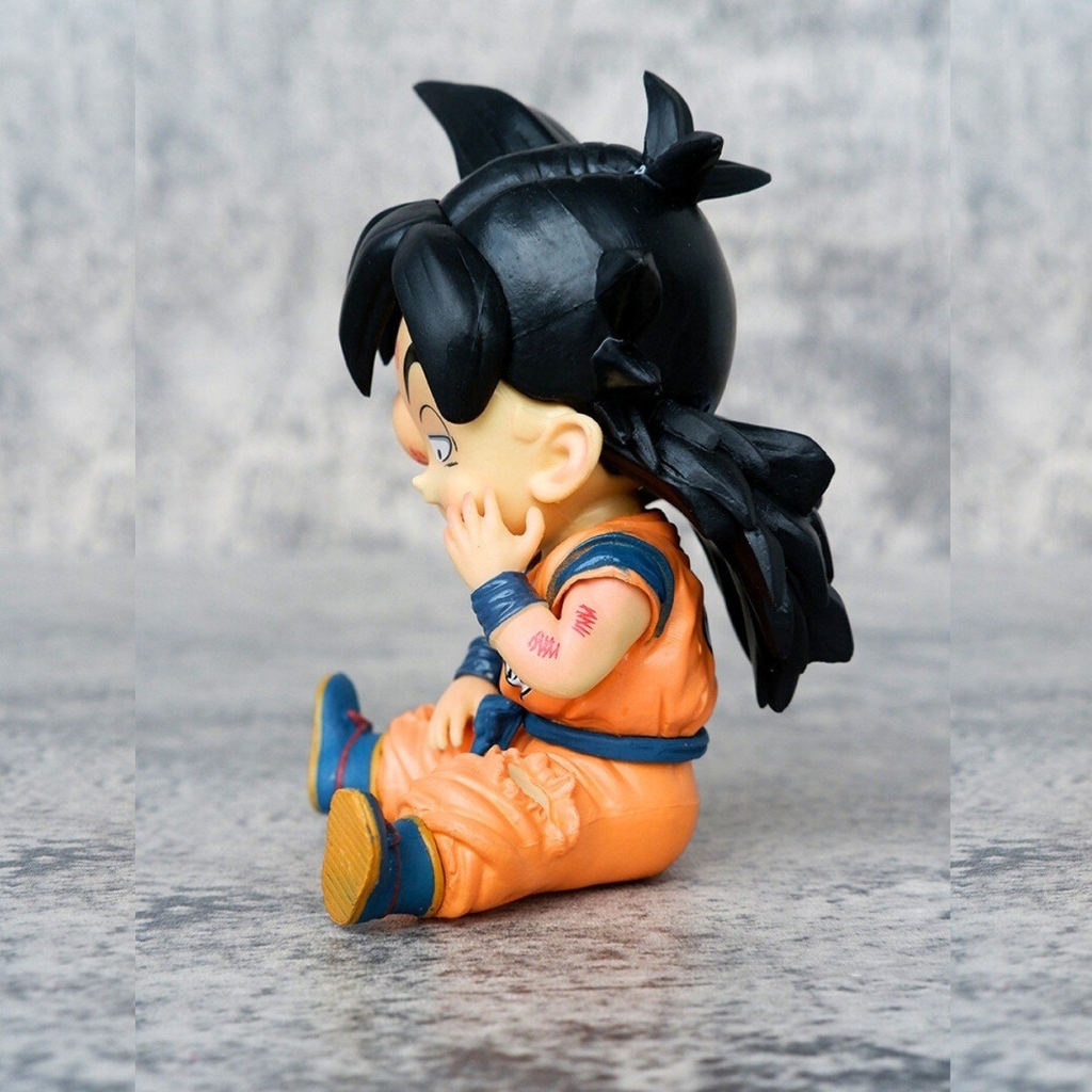 Mô Hình DragonBall Gohan bầm dập chibi - Cao 11cm - nặng 180gram - Figure DragonBall - no box