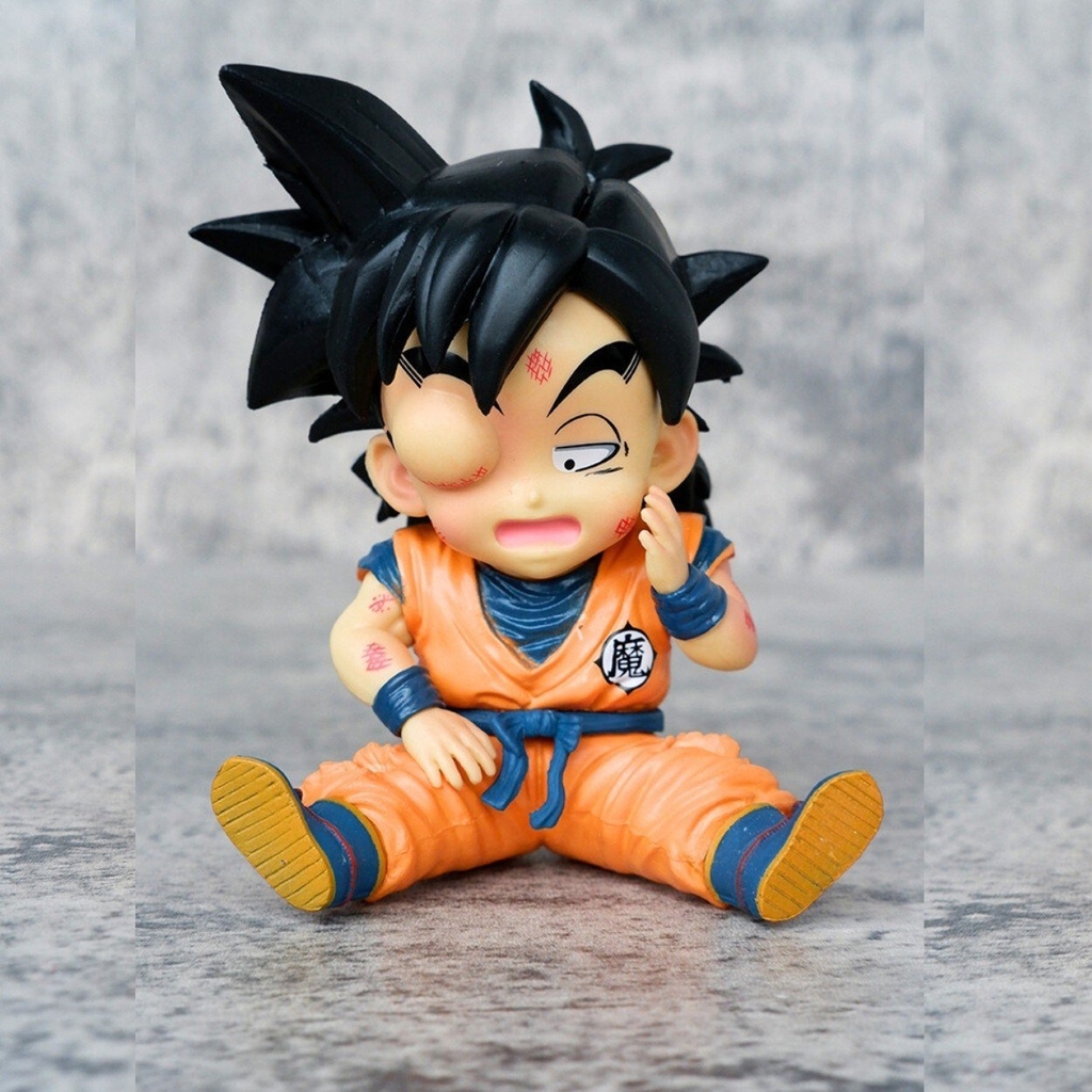 Mô Hình DragonBall Gohan bầm dập chibi - Cao 11cm - nặng 180gram - Figure DragonBall - no box