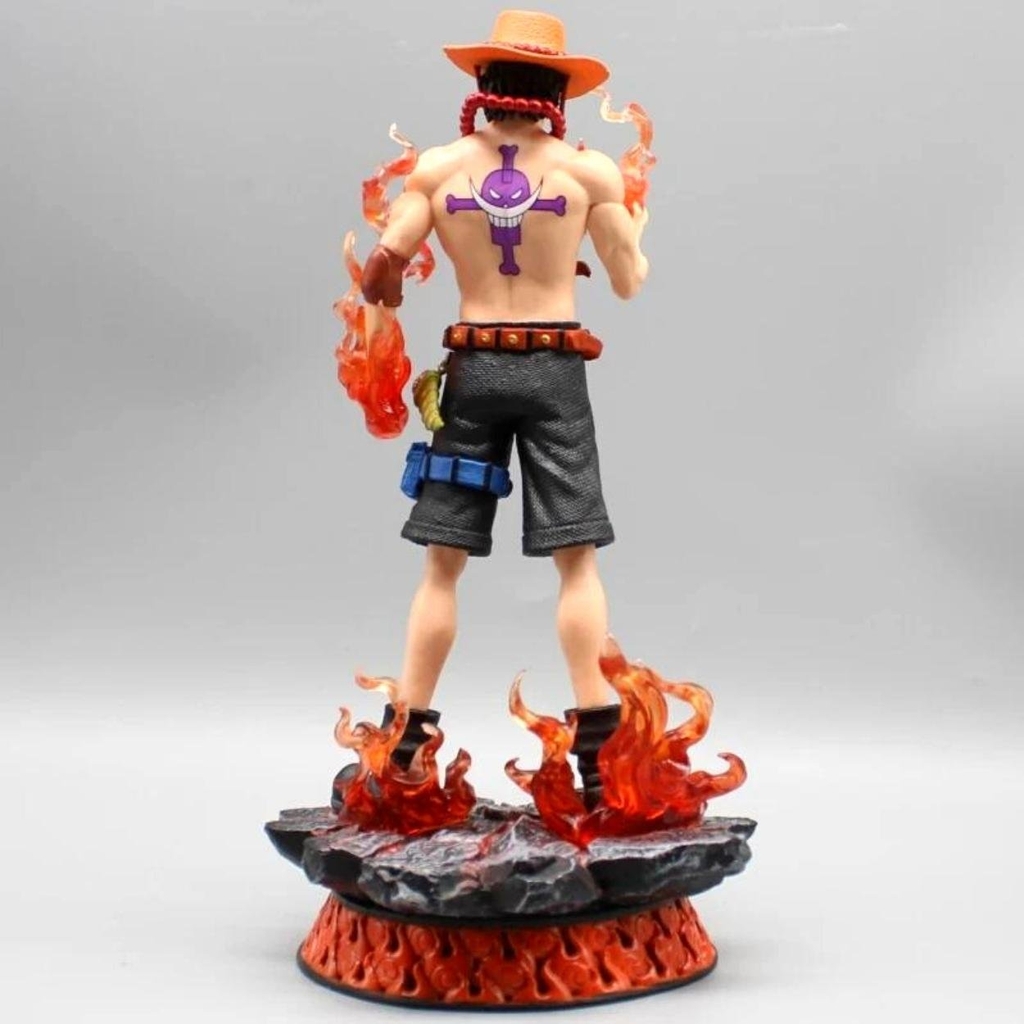 Mô Hình OnePiece ACE dáng đứng siêu ngầu - Cao 25cm - rộng 13cm - nặng 440Gram , Figure OnePiece - có hộp  màu - N1-K47-T4-S3