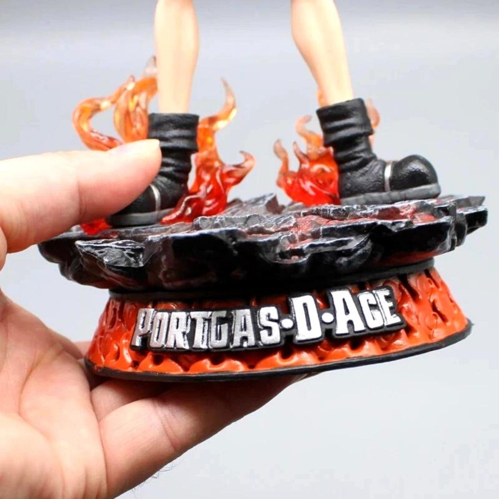 Mô Hình OnePiece ACE dáng đứng siêu ngầu - Cao 25cm - rộng 13cm - nặng 440Gram , Figure OnePiece - có hộp  màu - N1-K47-T4-S3