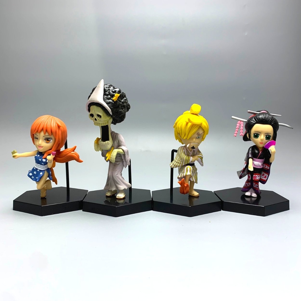 Mô hình OnePiece Bộ 9 nhân vật One Piece chibi - Cao 7-14cm - nặng 500Gram - Figure OnePiece - No Box - E - 8