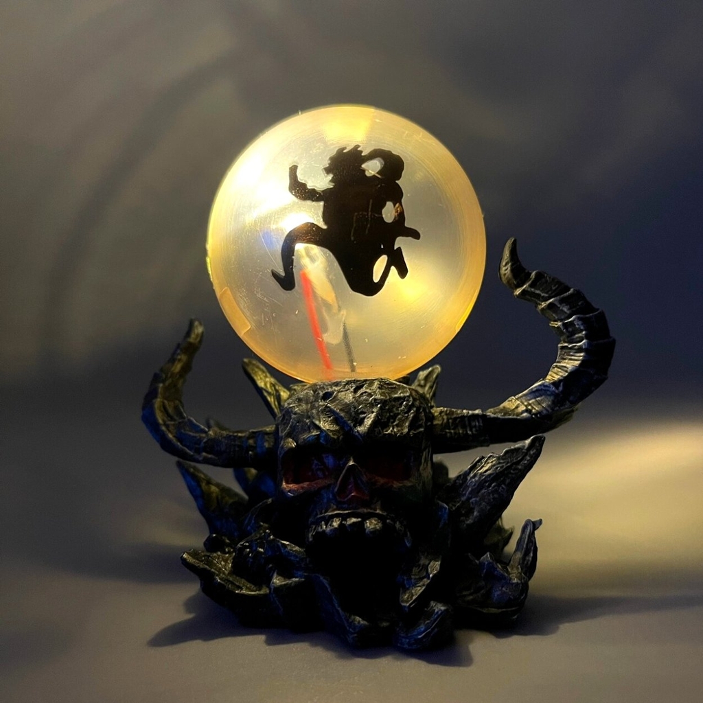 Mô Hình OnePiece Đảo đầu lâu NIKA- cao 9cm - ngang 10cm  Nặng 100gram , Figure OnePiece - có vỏ hộp màu - N3-K32-T4-S1