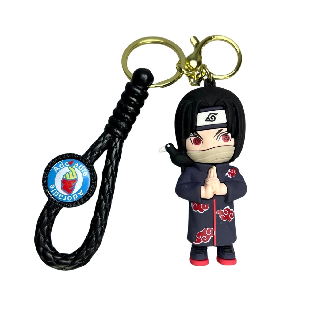 Móc Khóa Itachi - Dây móc dài : 9.5cm - Mô Hình Cao : 7cm- Nặng : 50gram - No Box : bọc túi OPP -K78-T3-S4