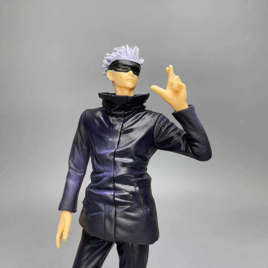 Mô Hình Gojo Satoru bịt mắt - Cao 21cm - nặng 140Gram - No Box : bọc túi OPP - Figure anime Jujutsu Kaisen - K59-T2-S1