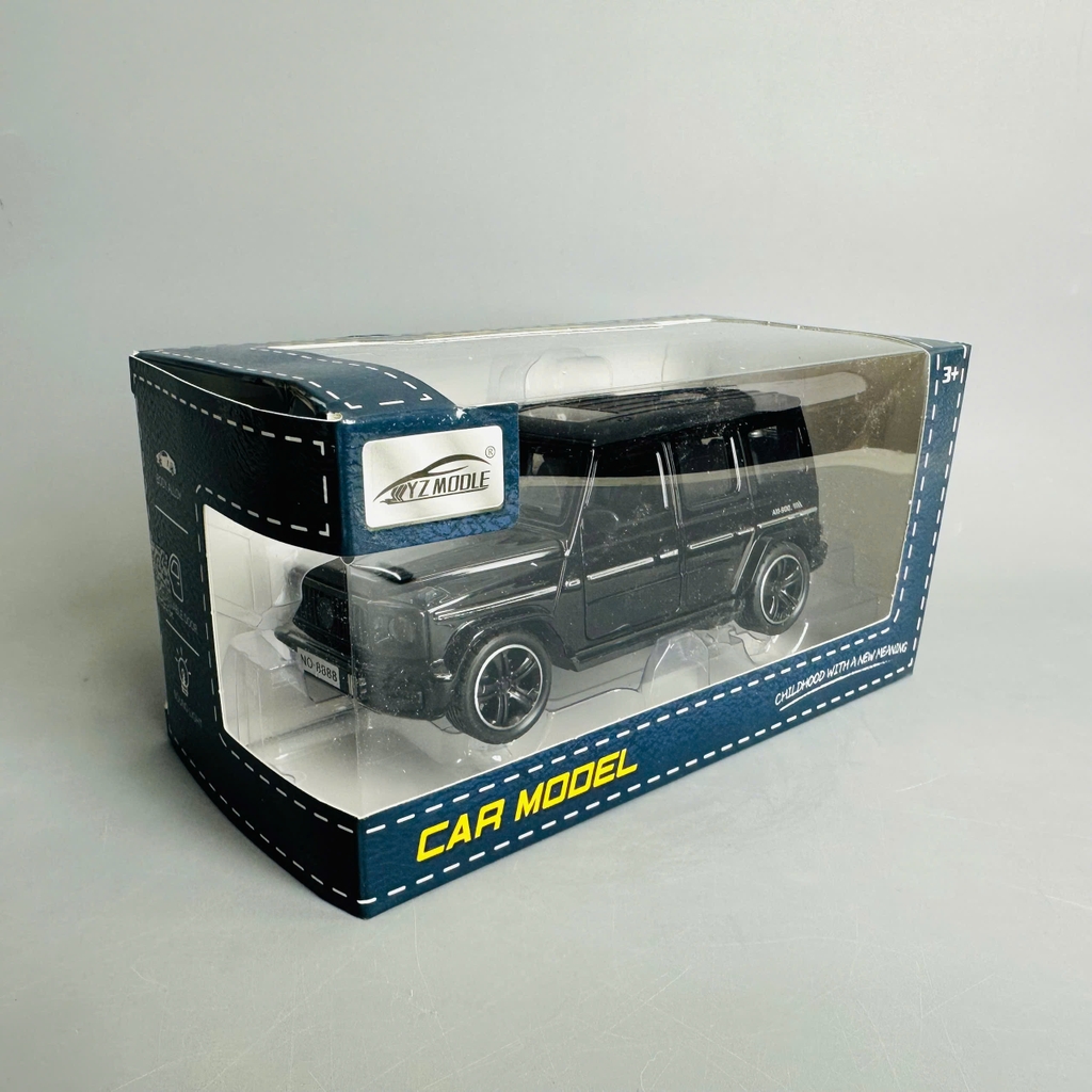 Mô Hình xe g63 đen tỉ lệ 1:32 Hợp kim có thể mở cửa - bánh sau chạy cót - Dài 14cm - rộng 6cm - cao 5cm - nặng : 500gram - FULL BOX : box màu SKU : oto374 - K64-T2-S7