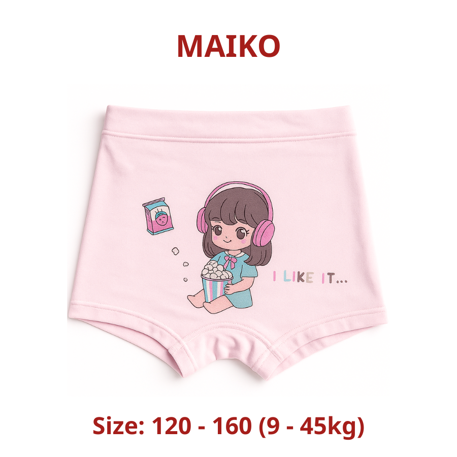 ƯU ĐÃI - COMBO 4 QUẦN CHIP MODAL BÉ GÁI CDG020