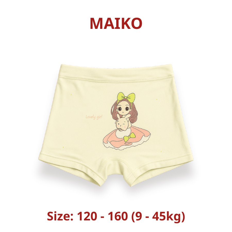 ƯU ĐÃI - COMBO 4 QUẦN CHIP MODAL BÉ GÁI CDG020