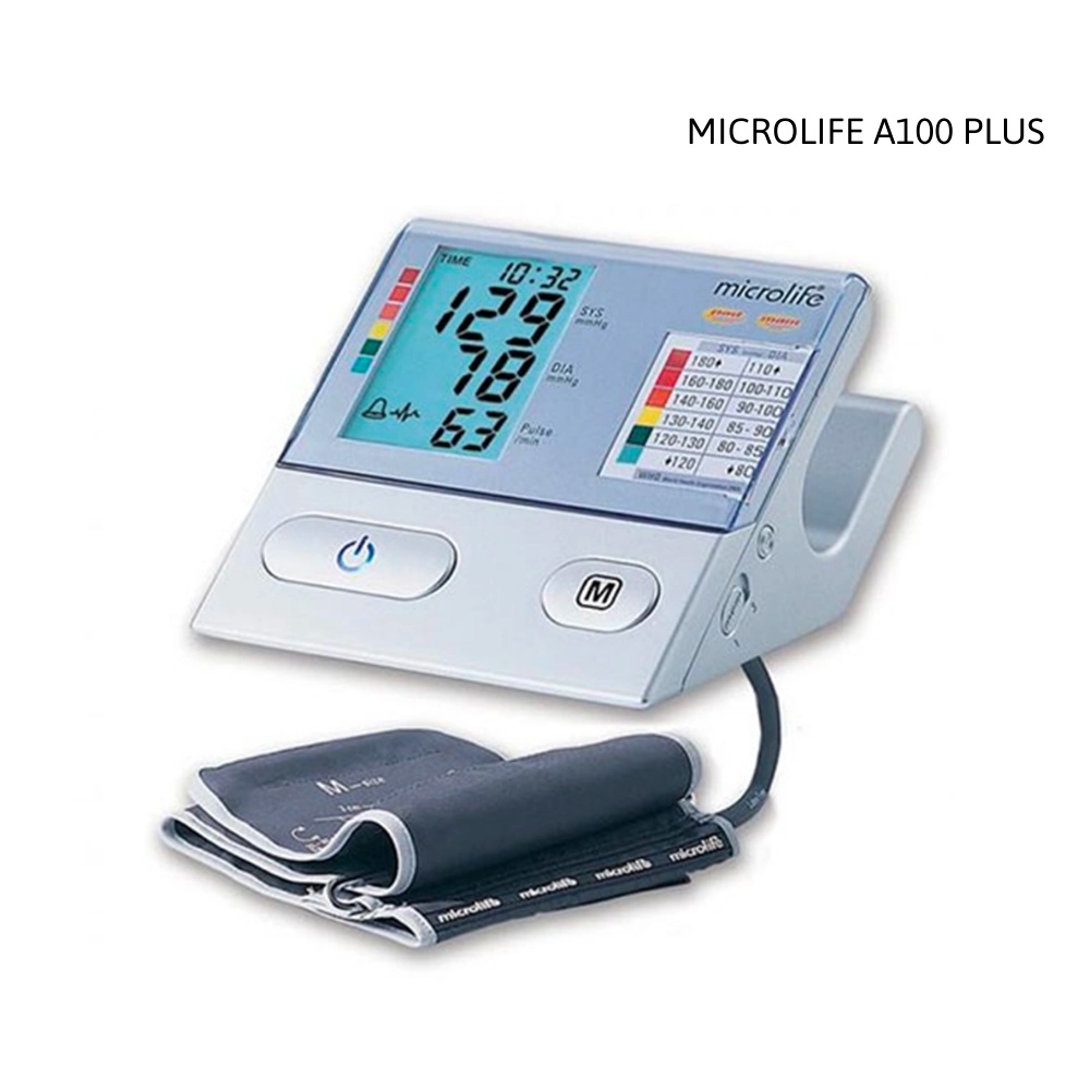 Máy đo huyết áp bắp tay Microlife BP A100 PLUS