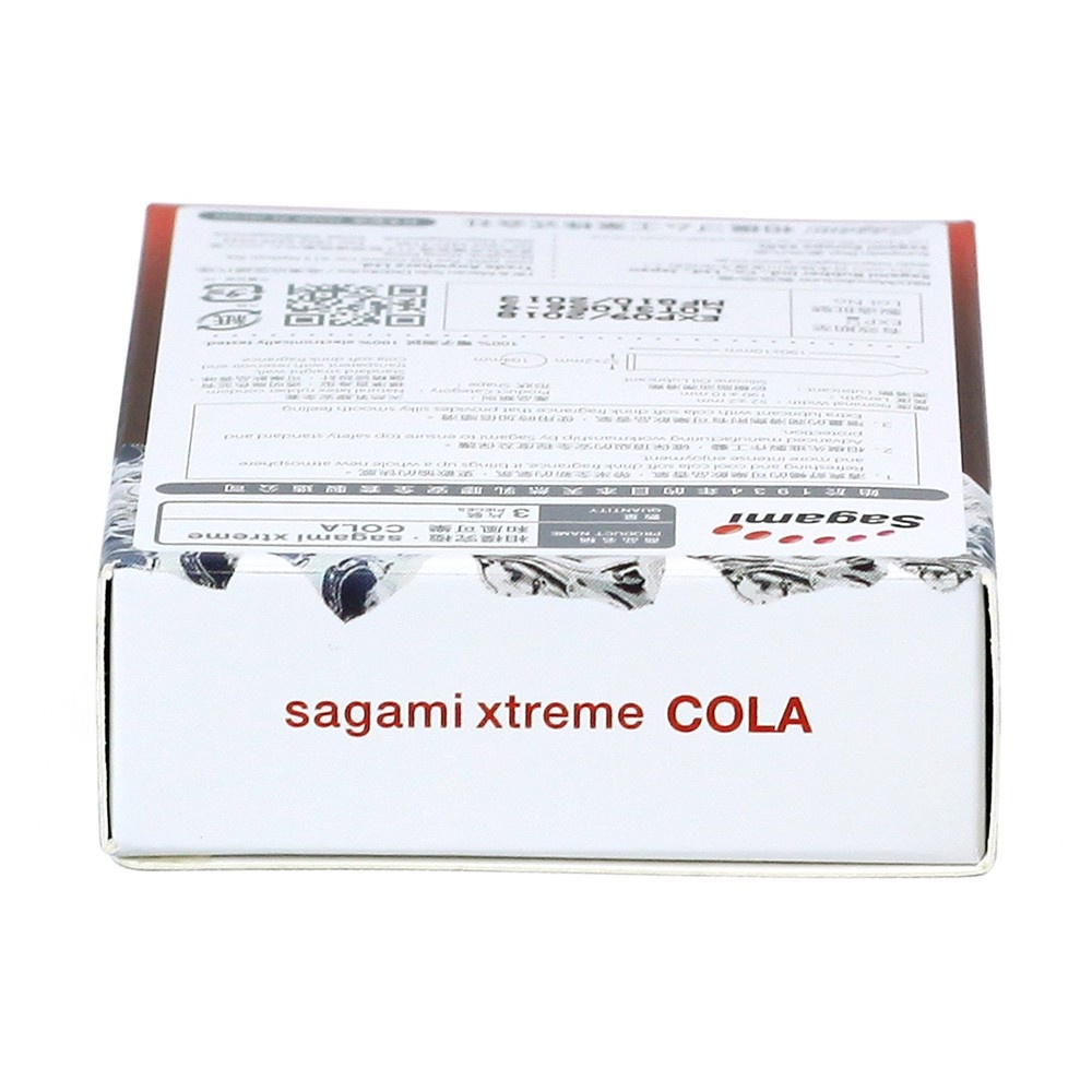Hộp 3 chiếc bao cao su Sagami Cola