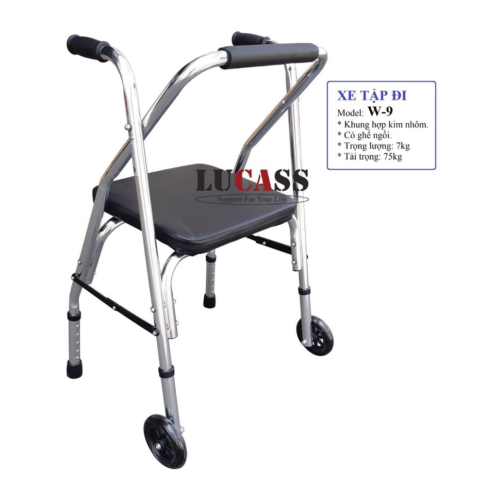 Khung tập đi cao cấp Lucass W-9