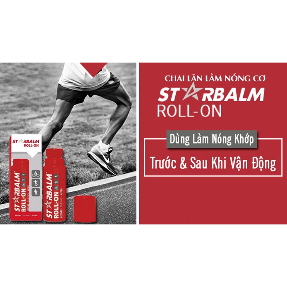 Chai lăn giảm đau Starbalm Roll-On