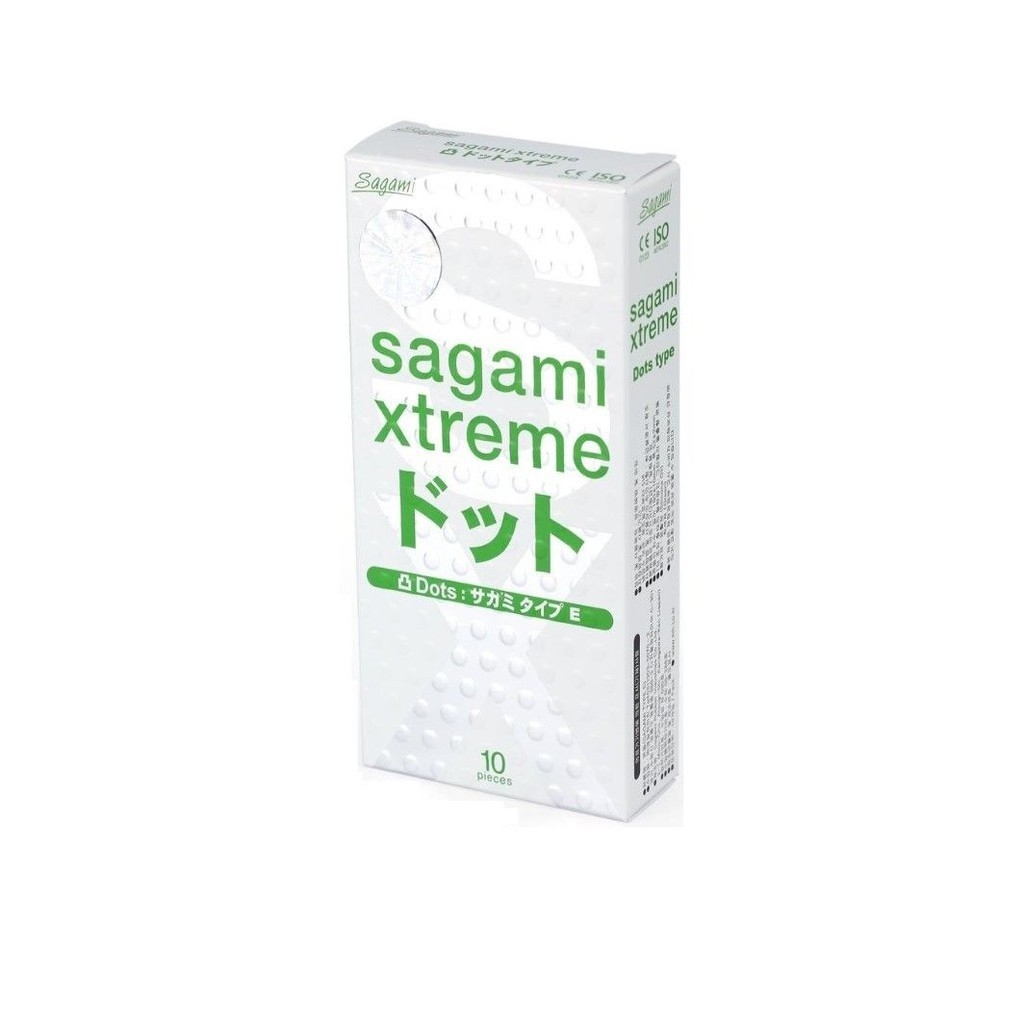 Hộp 10 chiếc bao cao su Sagami White Box