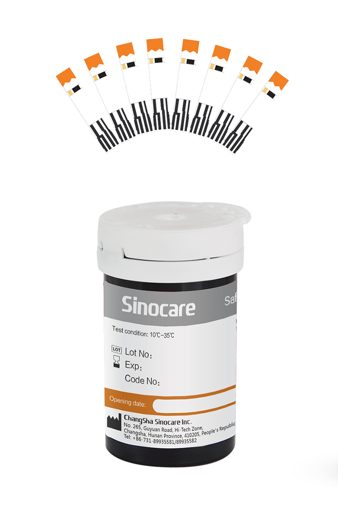 Que thử Axit uric Sinocare Safe AQ UG