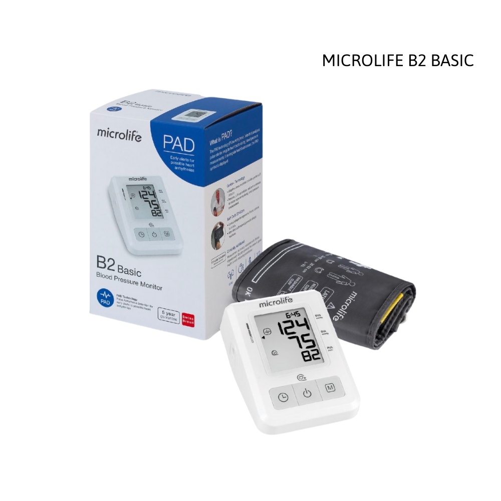 Máy đo huyết áp bắp tay Microlife B2 Basic