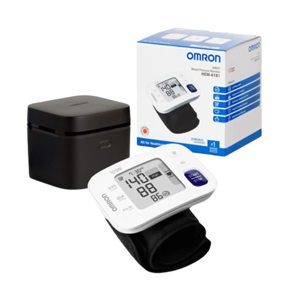 Máy đo huyết áp cổ tay Omron HEM-6181