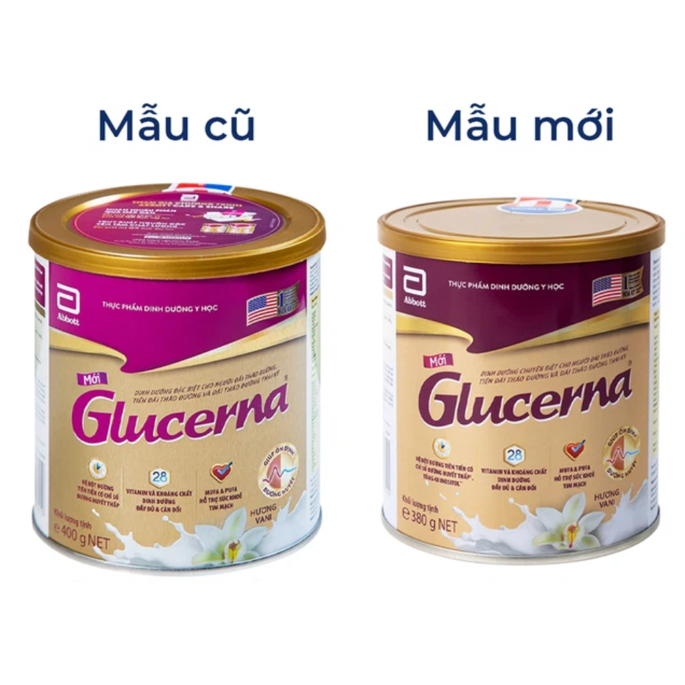 Sữa bột Glucerna hương Vani 380g