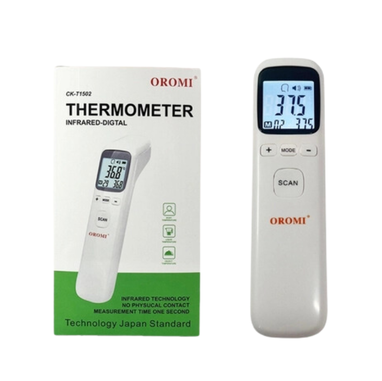 Nhiệt kế điện tử hồng ngoại Oromi CK-T1502