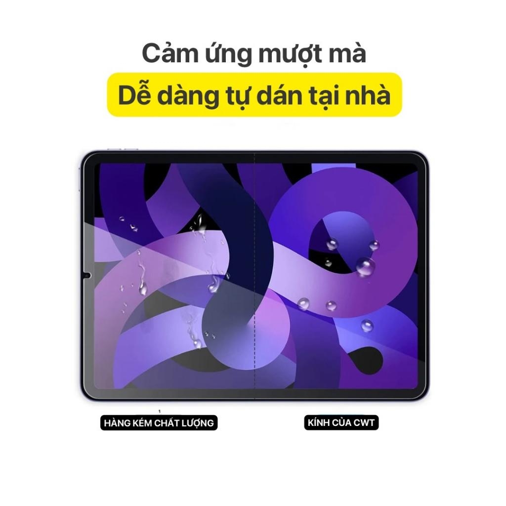 Miếng dán cường lực chống vân tay, trong suốt CHILL WITH TATTY cho iPad series
