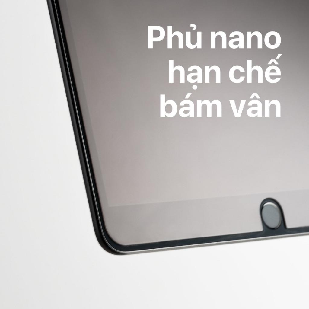 Miếng dán cường lực chống vân tay, trong suốt CHILL WITH TATTY cho iPad series