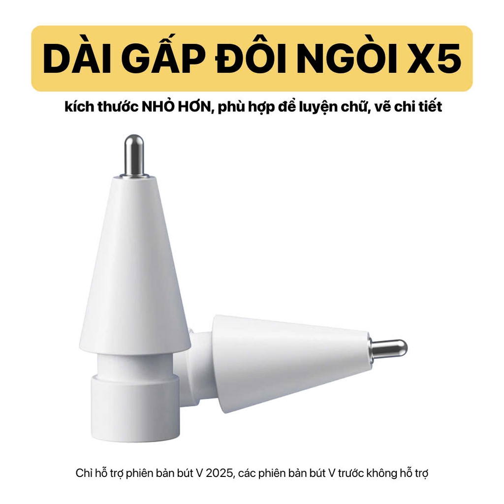 Combo bút CWT CHILL WITH TATTY PENCIL V 2025 và ngòi kim loại X5 Pro