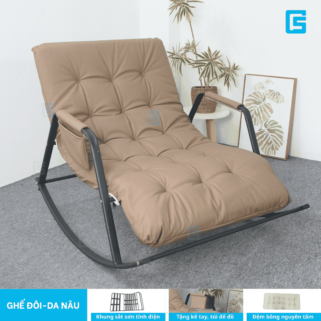 Ghế bập bênh đôi thư giãn GBB-004
