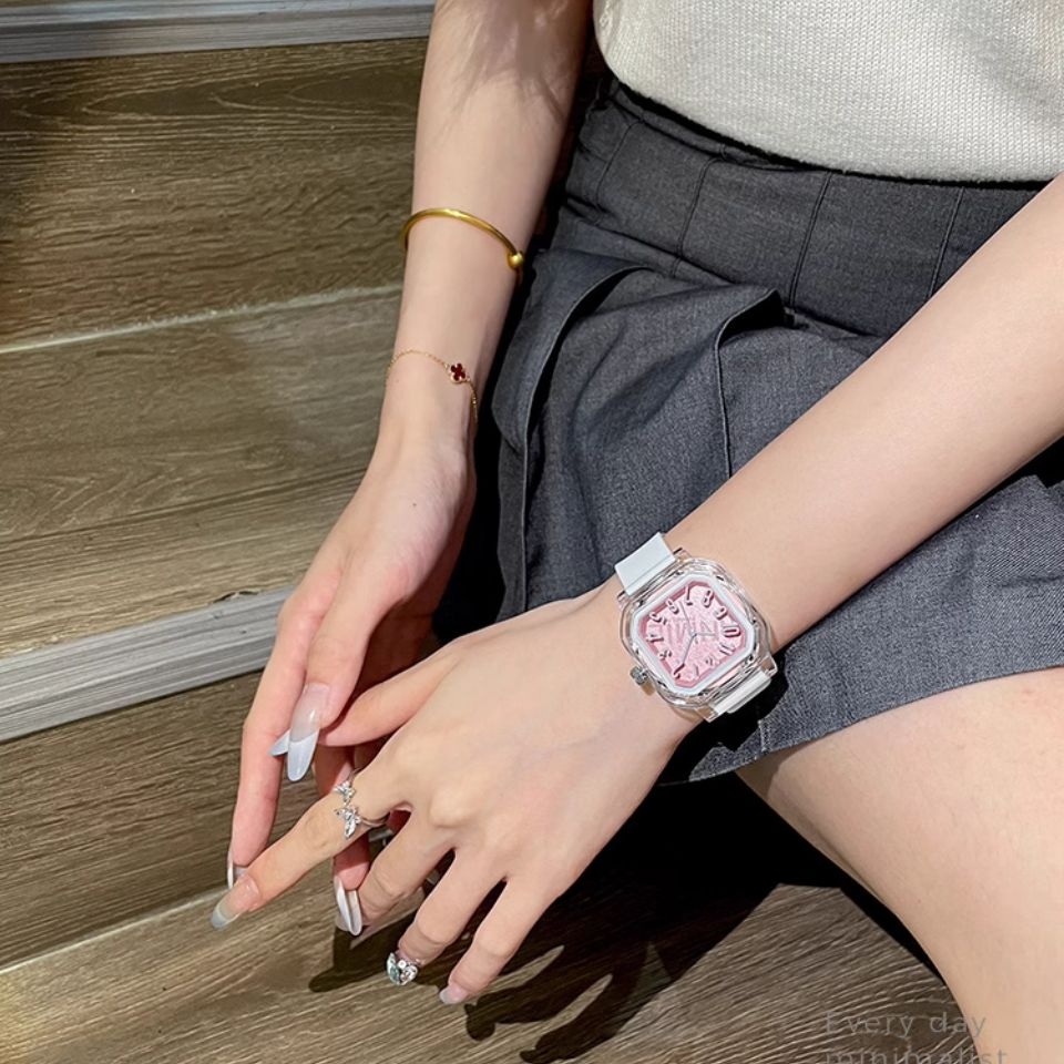 Đồng hồ điện tử thể thao sang trọng cho nữ học sinh trung học cơ sở, thiết kế nhỏ gọn TS103250