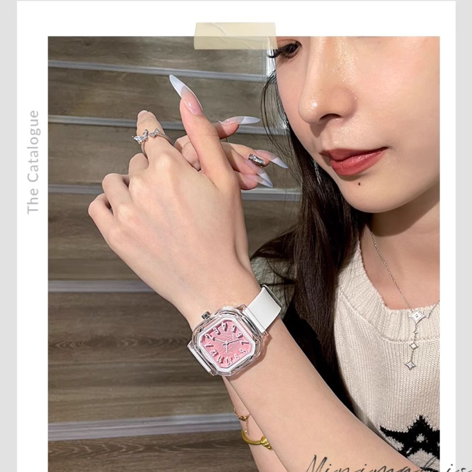 Đồng hồ điện tử thể thao sang trọng cho nữ học sinh trung học cơ sở, thiết kế nhỏ gọn TS103250