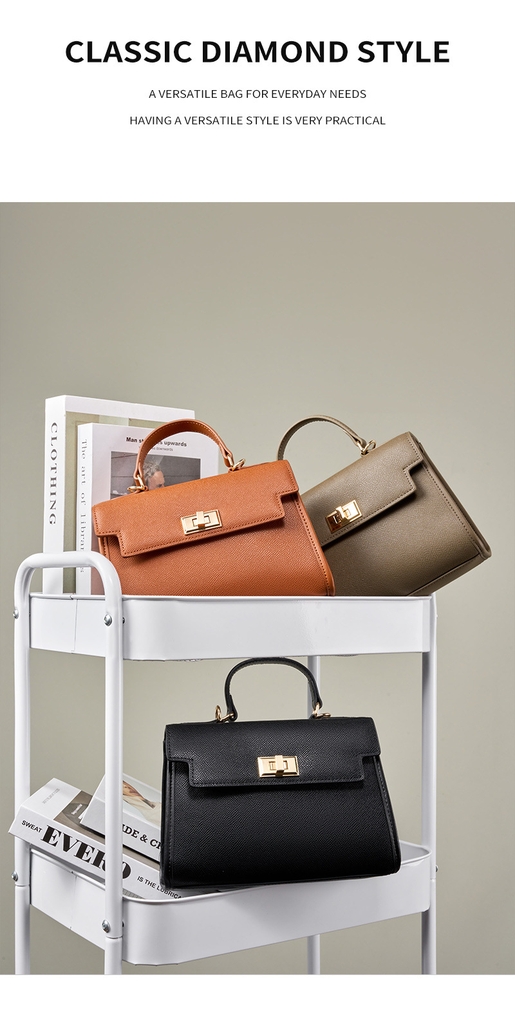 Túi Xách Kelly Mini Da Bò Cao Cấp 2025 – Phong Cách Cổ Điển, Đeo Chéo Đa Năng Cho Nữ TX141250