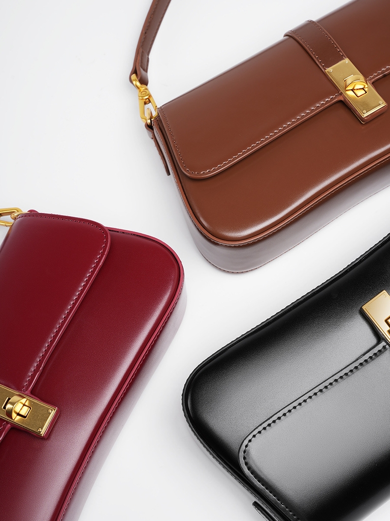 Túi baguette nữ da bò cao cấp 2025 – túi đeo vai, đeo chéo, đeo nách đa năng phong cách sang trọng thời thượng TX103250