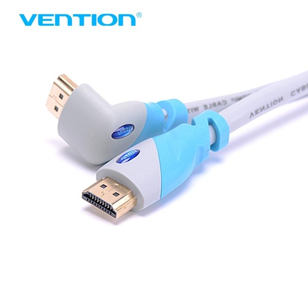 Cáp HDMI Vention H330HDA-S100 1 đầu vuông góc 90 độ 1m