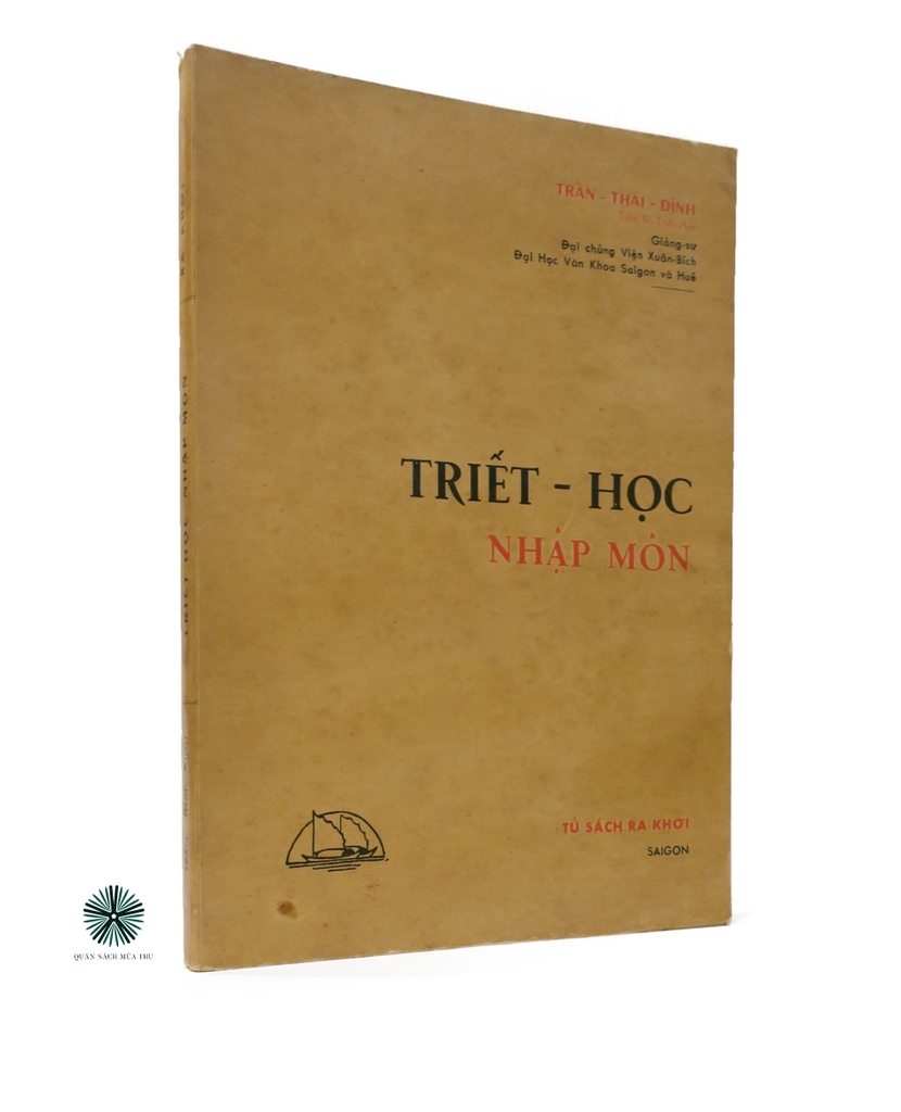 TRIẾT HỌC NHẬP MÔN - TRẦN THÁI ĐỈNH