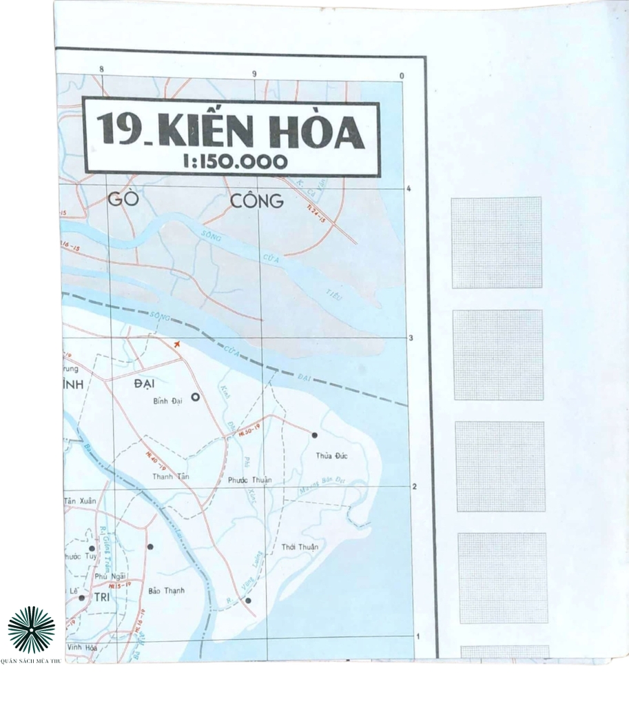 BẢN ĐỒ KIẾN HOÀ (SỐ 19)