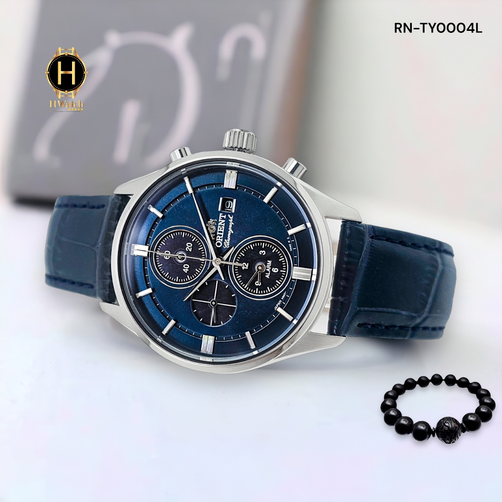 Đồng Hồ Nam Orient Pin RN-TY0004L Contemporary Chronograph Solar