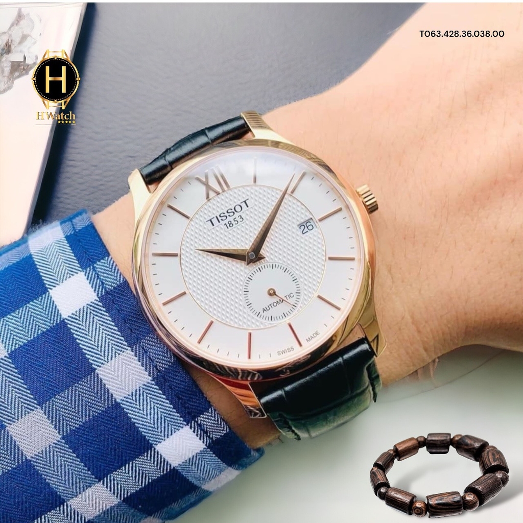 Đồng Hồ Nam Tissot Automatic T063.428.36.038.00 (T0634283603800) Tradition Automatic Small Second Sapphire