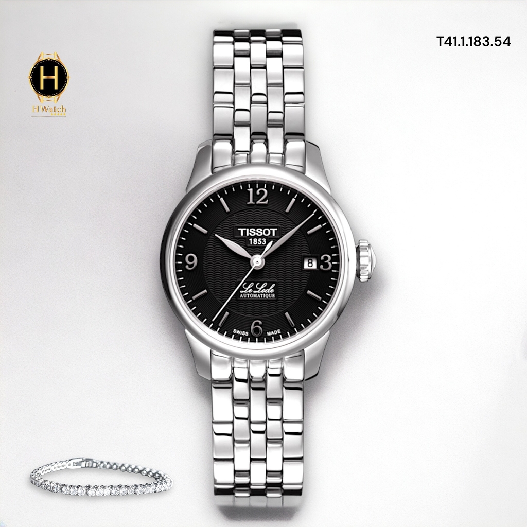 Đồng Hồ Nữ Tissot Automatic T41.1.183.54  (T41118354 ) Le Locle Automatic  Sapphire