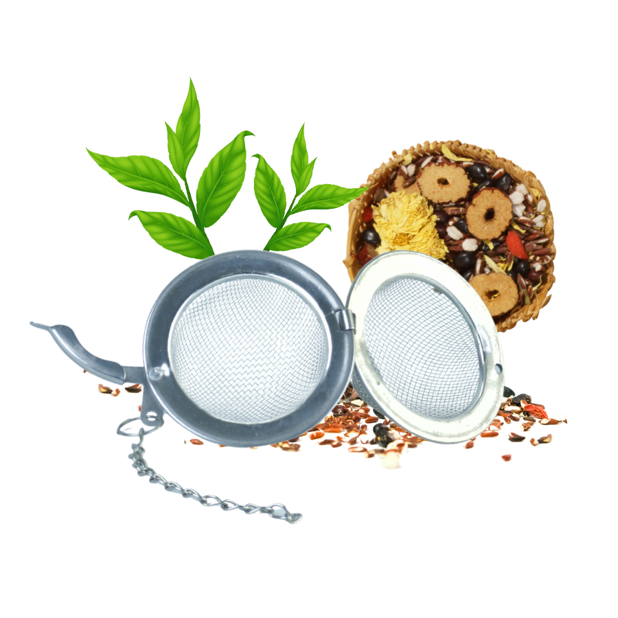 Bóng lưới lọc trà bằng inox GUfoods - Chất liệu bền đẹp, Thân thiện môi trường, Tái sử dụng nhiều lần, Tiện lợi, Sống xanh cùng GU