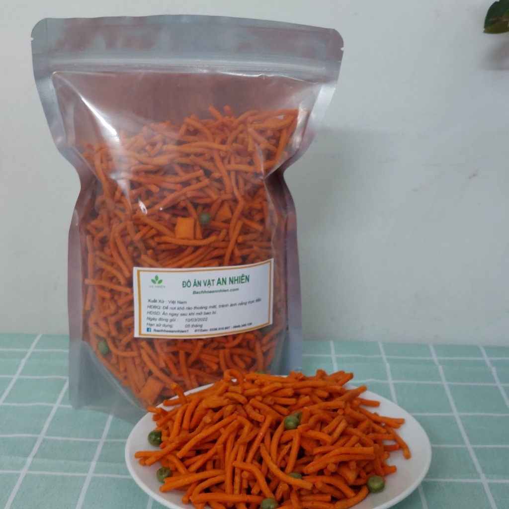 Bim bim que đậu hà lan 500gr