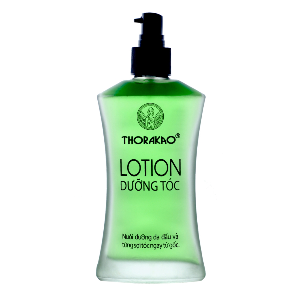 Bộ đôi lotion dưỡng tóc 120ml và dầu gội hoa bưởi Thorakao 400ml