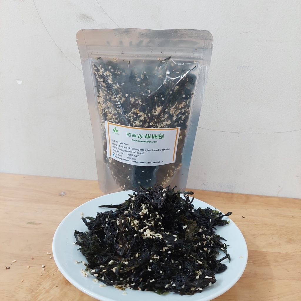 Rong biển sấy mè rang gói 100gr