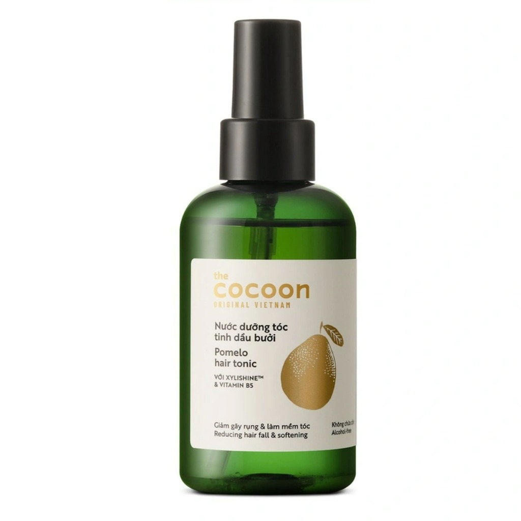 Nước xịt dưỡng tóc tinh dầu bưởi Cocoon giúp giảm gãy rụng, làm mềm tóc 140ml