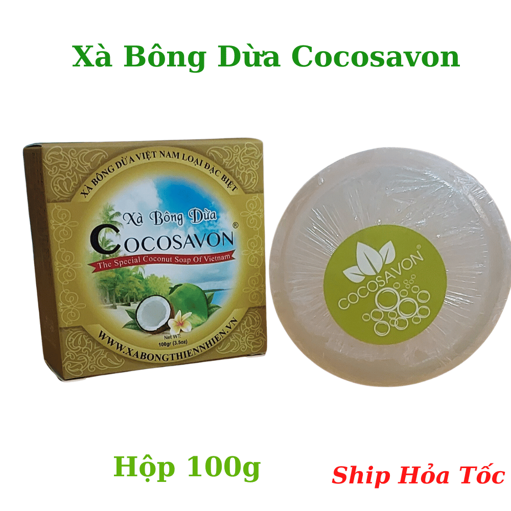 Xà bông dừa Cô Ba Cocosavon 100gr