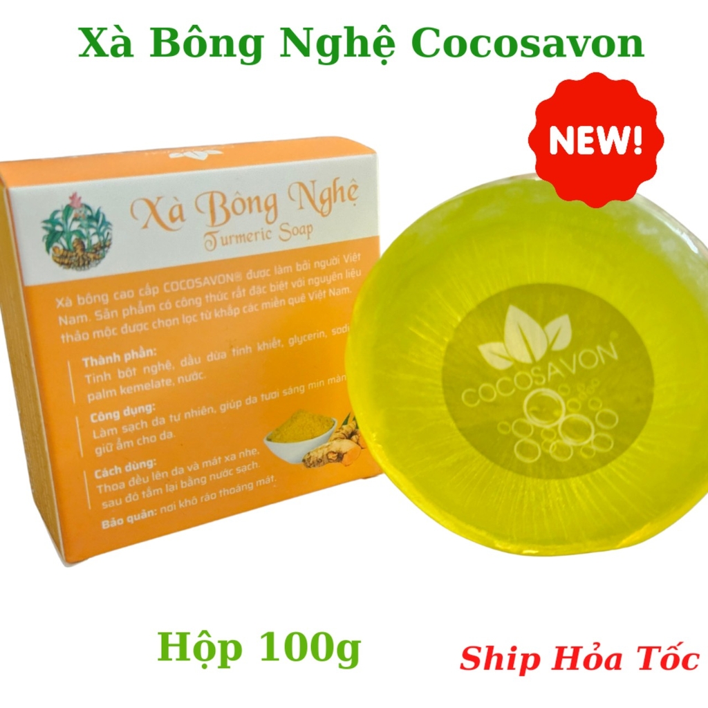 Xà bông nghệ Cô Ba Cocosavon 100gr