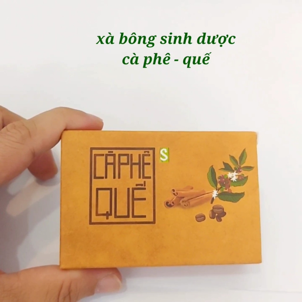 Xà bông sinh dược cà phê quế 100g