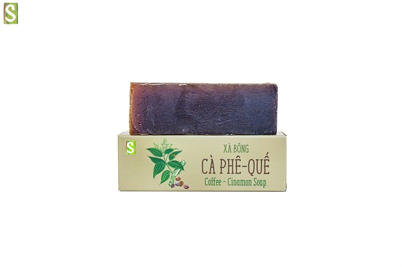Xà bông sinh dược cà phê quế HTX Sinh Dược 110g – 55g