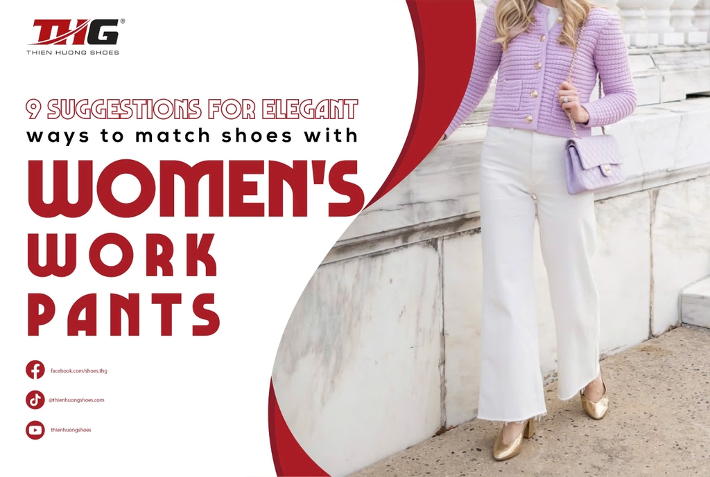 9 suggestions for elegant ways to match shoes with women's work pants