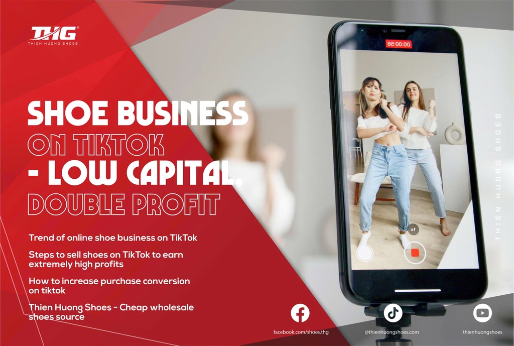 Shoe business on tiktok - Low capital, double profit