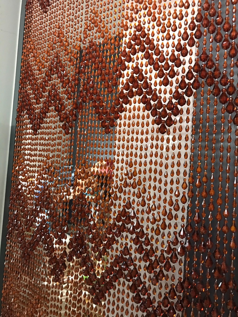 rèm cửa hạt cườm